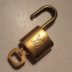 Louis Vuitton Gold Padlock